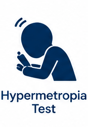 Hypermetropia Test Icon