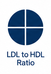 LDL to HDL Ratio Icon