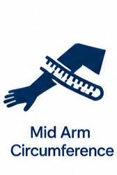Mid Arm Circumference Icon